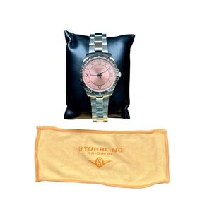 Stuhrling Original Watch Lady Nautic 399L Quartz 35mm Classic Elegant Luxurious